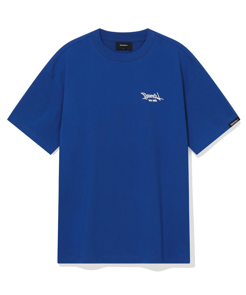 BEENTRILL Script Logo T-Shirt (Blue)