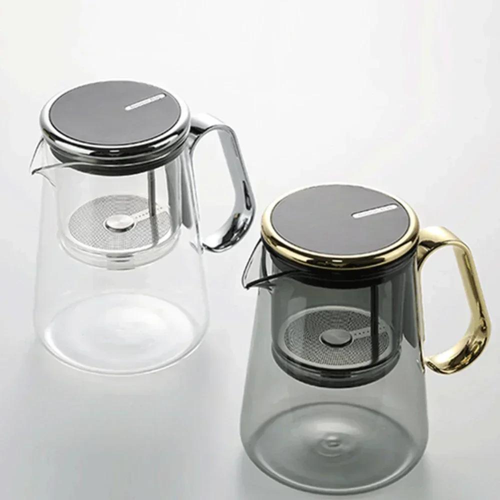 700ml Glass Teapot for Bonston, Integrated Teapot with Filter, Teapot, Premium Gift Box, Family, Camping, Gifts