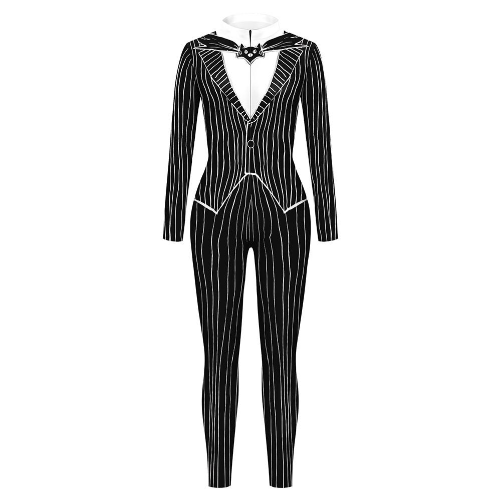 

Ужасный Хэллоуин Рождество Цифровая печать Боди Взрослые Мужчины Костюм для косплея на Хэллоуин Колготки Костюм для сценического выступления XL