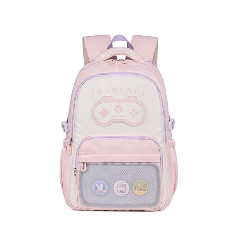 Backpack Fashionable Nylon For Casual Use Ideal For High School And College Students