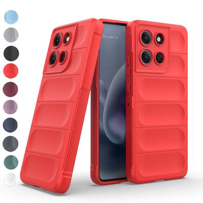 Per MOTO G86 Custodia Power Morbida 6D Air Bag Copri Telefono per Motorola G56 EDGE 60 Pro STYLUS Fusion G75 G55 Silicone Antiurto Capa