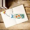 3Pcs Special Shape Flowers Diamond Bookmark Art Projects DIY Bookmarks Diamond Painting Kits Diamond Art Bookmark with Pendant