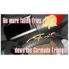 Drop Stop - The Original Patented Car Seat Gap Filler (As Seen On Shark Tank) - Between Seats Console Organizer, Set of 2 and Slide Free Pad and