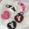 1pc Sweet & Cute Star Strawberry Bowknot & Tassel Pendant Keychain Suitable for Bags Mobile Phones Friends As Gifts Keychain Charms Keychain