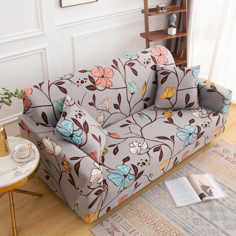 New Printed All Inclusive Sofa Cover Dustproof Elastic Sofa Cover