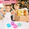 4 Colors Soft Ice Cubes Squishy Toys Stress Relief Balls Slow Rebound Sensory Fidget Toy For Kids Party Favors Birthday Gifts