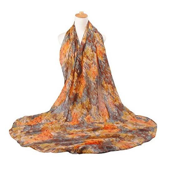 Mixed Color Cotton Voile Scarf Shawl Scarves Beachwear Wrap