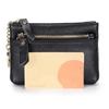 Zipper Small Cowhide Wallets Multi Card Slots Pu Coin Purse Elegant Lipstick Storage Bag  Women