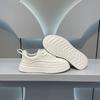 Summer 2025 Men's Breathable Sneakers, Versatile White Casual Sports Shoes with Thick Soles