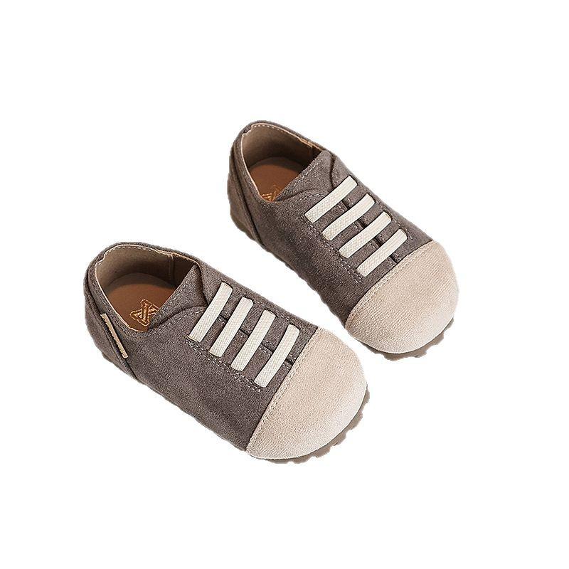 Spring Kids Shoes New Fashion Comfort Boys Shoes Flat Anti Slip Soft Classic Girls Shoe Simple Retro Lightweight Casual Shoe