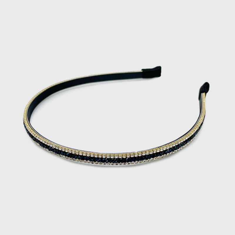 Jean Paul Clarisse Two-Tone Crystal Hairband JP-22-179HB