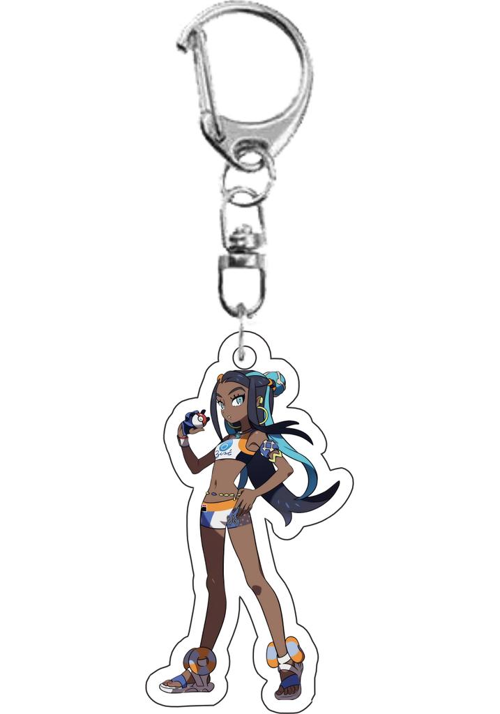 Anime Cartoons Acrylic Key Chain for Lance Lucy Cynthia Caitlin Steven Stone Acrylic Backpack Pendant Acrylic Key Buckle Pendant