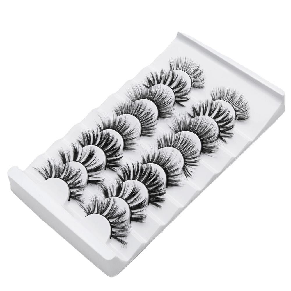 Fluffy Lashes 8/5pairs Eyelash Extensions De Cils Makeup Beauty False Eyelashes Wholesale Lashes Natural Wispy Lash-lifting