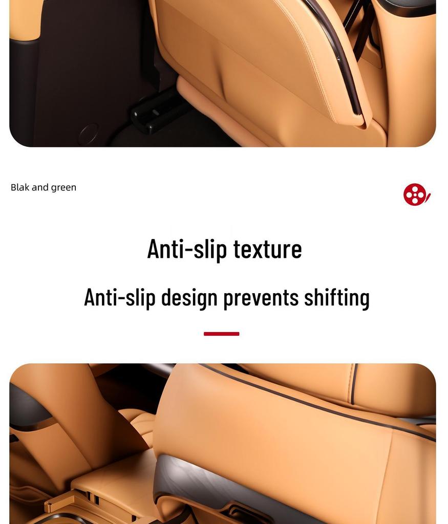 Silicone Anti-Slip Mat for DENZA D9 Middle Row Table, Interior Anti-Scratch Accessory for Foldable Seat.