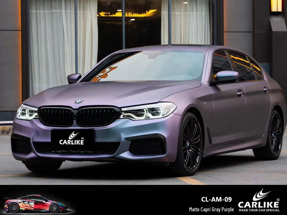 Carlek Chameleon Color-Changing Film: Far Peak Blue, Charm Gold, Capri Gray Purple Car Wrap
