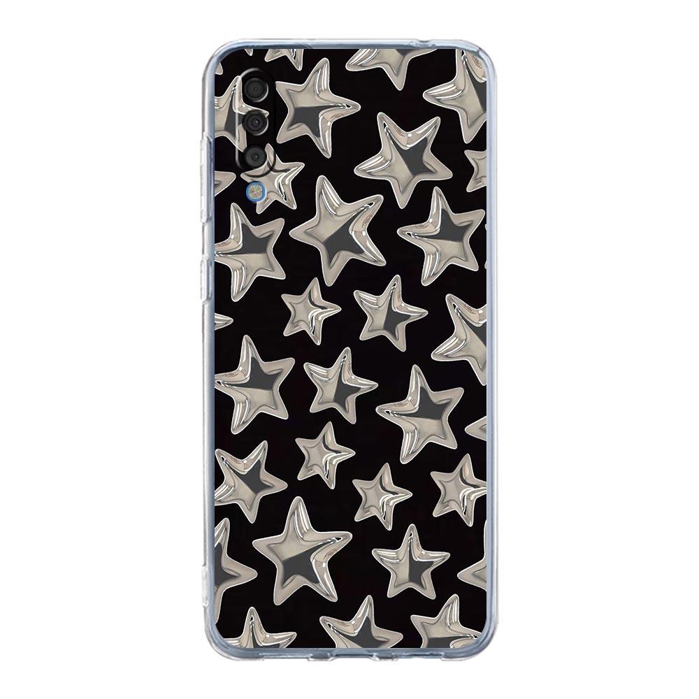 Phone Case For Samsung A26 A36 A56 A54 A52 A50 A70 A40 A12 A14 A16 A22 A24 A42 A34 A32 5G A04s A06 5G Cover Black Spider Web