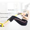 Elastic Fitness Bands Made of Latex with Pedals Sitting Pulling Stretching Exercisers Yoga Pilates Training Equipment High Quality Practical Daily Use