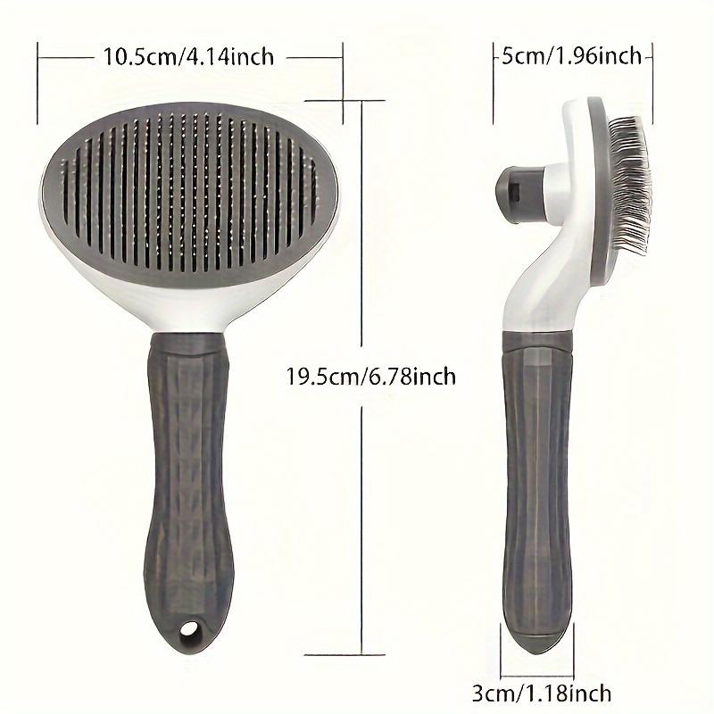Dog and Cat Cleaning Face Comb, One-Button Hair Removal, Automatic Hair Removal, Pet Hair Removal Massage Comb, Cat and Dog Needle Comb Beauty
