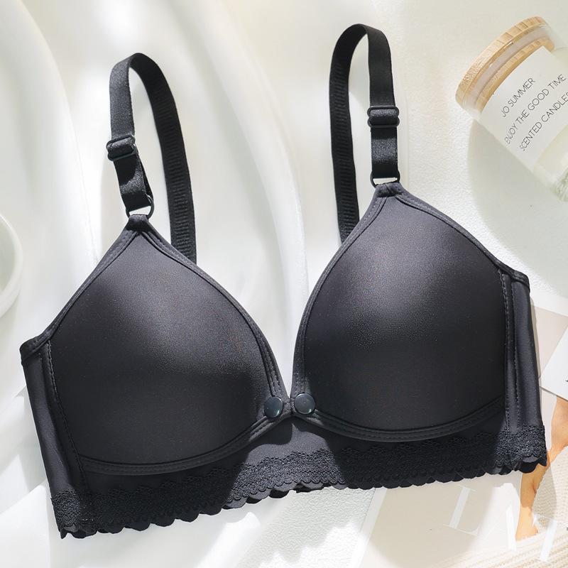 Postpartum Nursing Bra with Front Opening Providing Support Preventing Sagging and Side Support for Breast Tissue