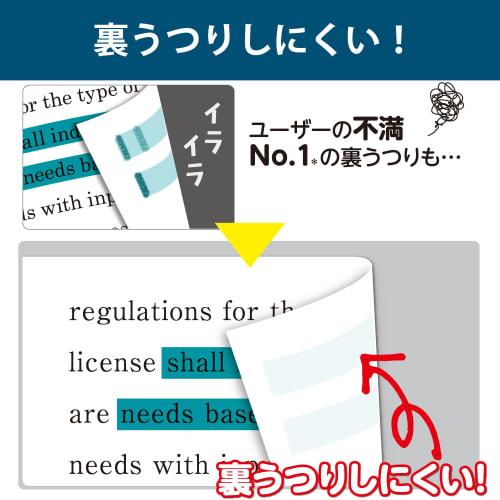 KOKUYO Checkle Memorization Pen Bright Color Blue Orange PM-M221-1P