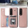 Z Fold6 Folding Mobile Phone Leather Case Suitable for Samsung Z Fold4 Card Phone Case Fold3 Double Button Leather Case