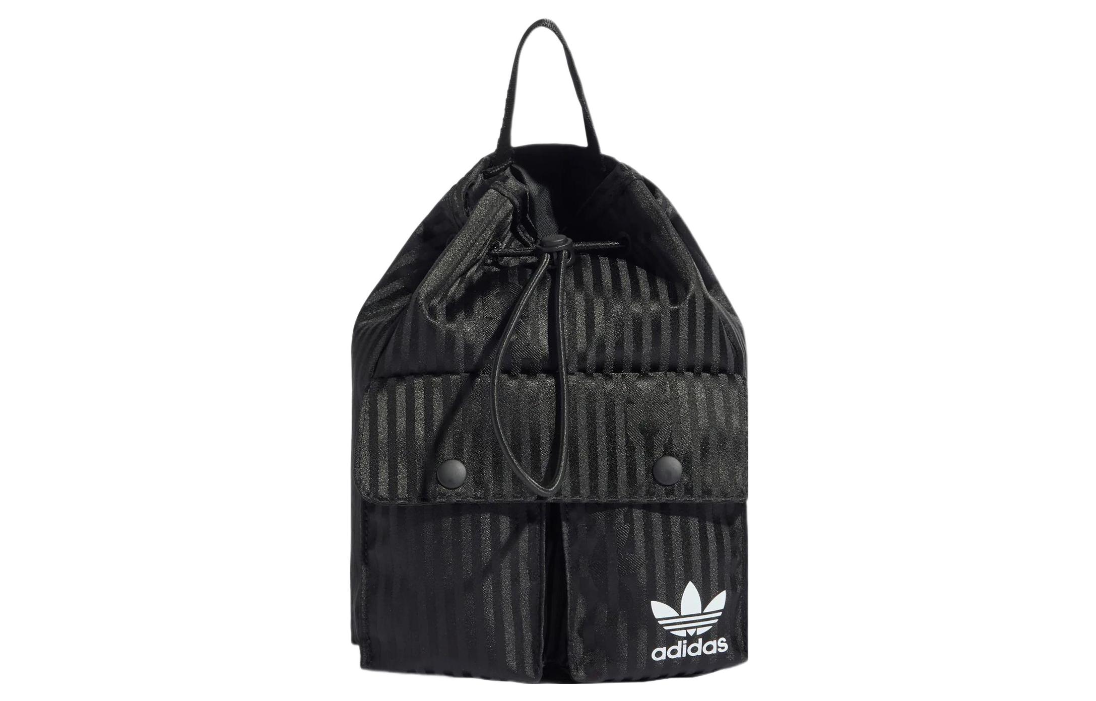 

Adidas Originals Polyester Bucket Bag Backpack Regular Unisex Black HD7022