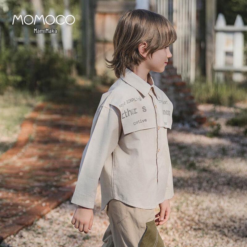 MOMOCO Boys  Fashion Autumn Cotton Shirt 105