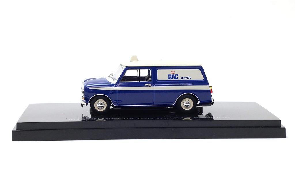 Ebro Austin Mini Van RAC Blue Finished Product 1/43