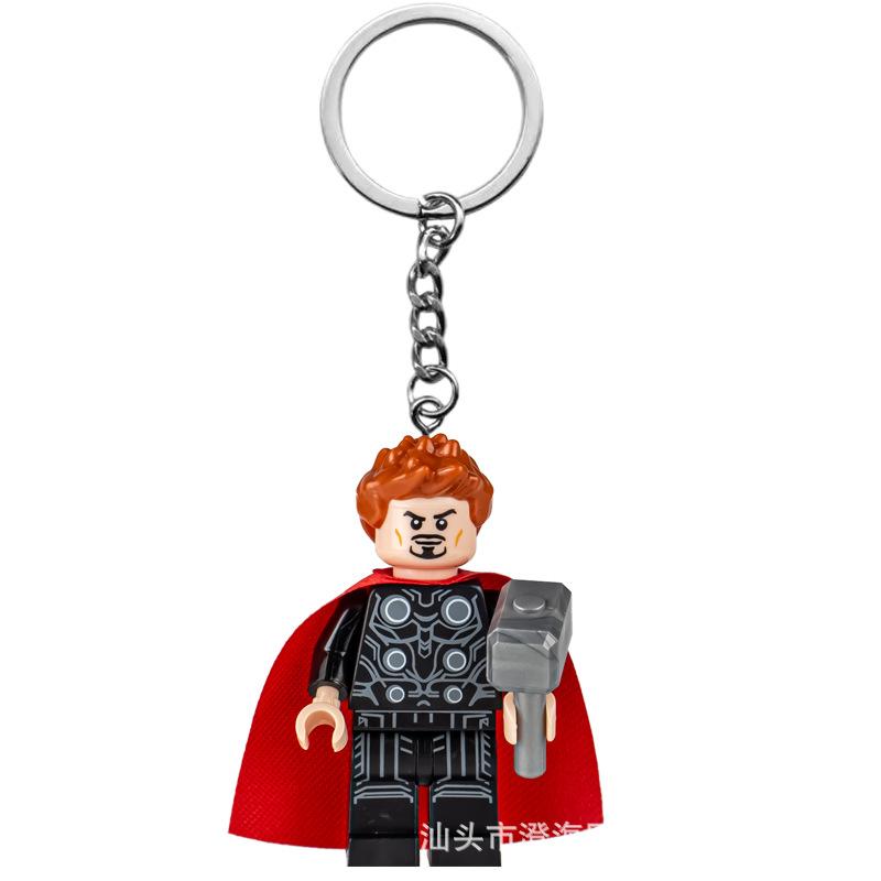 Doll Building Block Keychain Toy Keychain Pendant