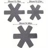 5PCS Pot and Pan Protectors Pot Dividers Pad Non-woven 3 Sizes Pans Separator Pads for Protecting Separators Pads Cookware