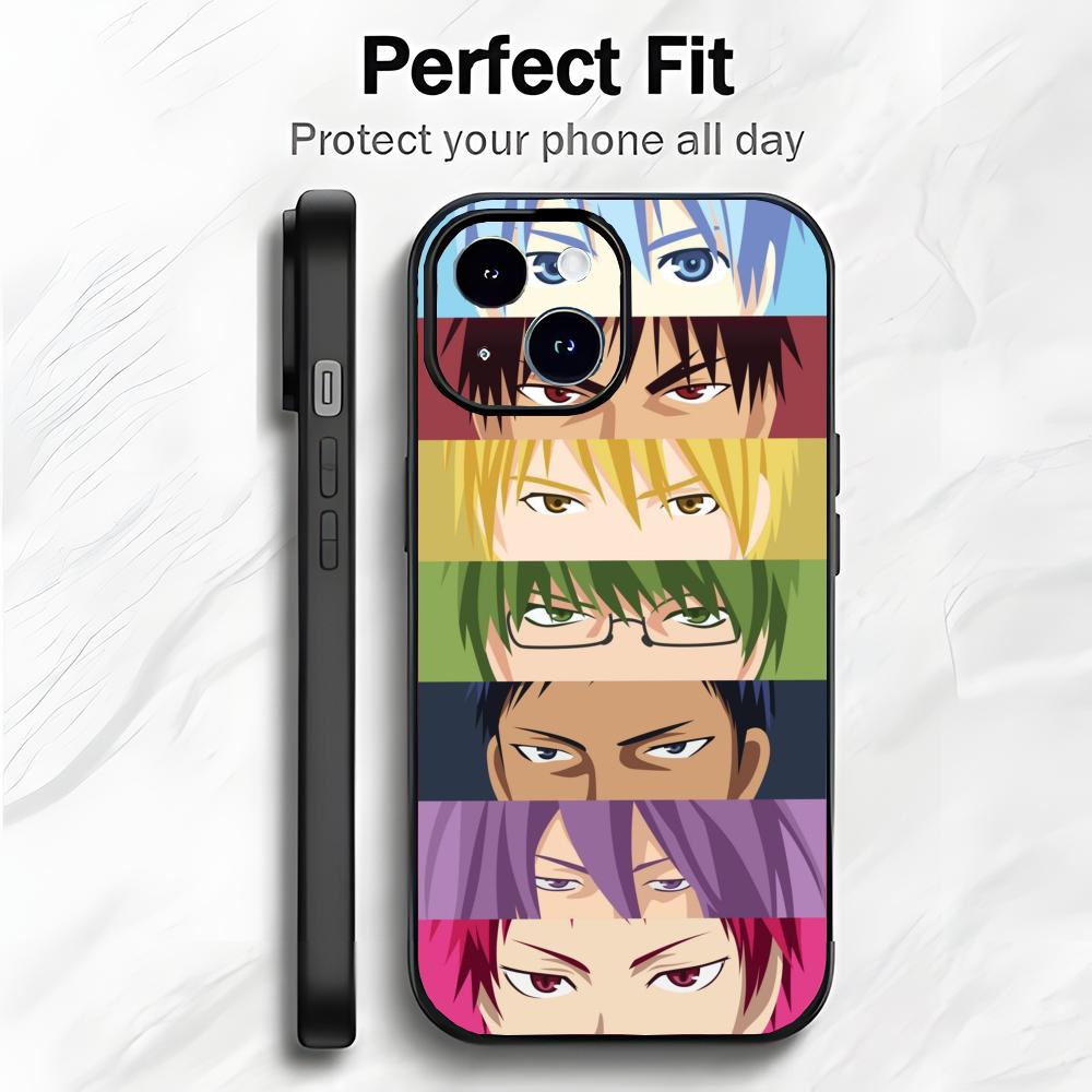 Sports Anime K-Kuroko's Basketball Phone Case Phone Case Soft Packaging Lightweight For iPhone17 16 15 14 13ProMax