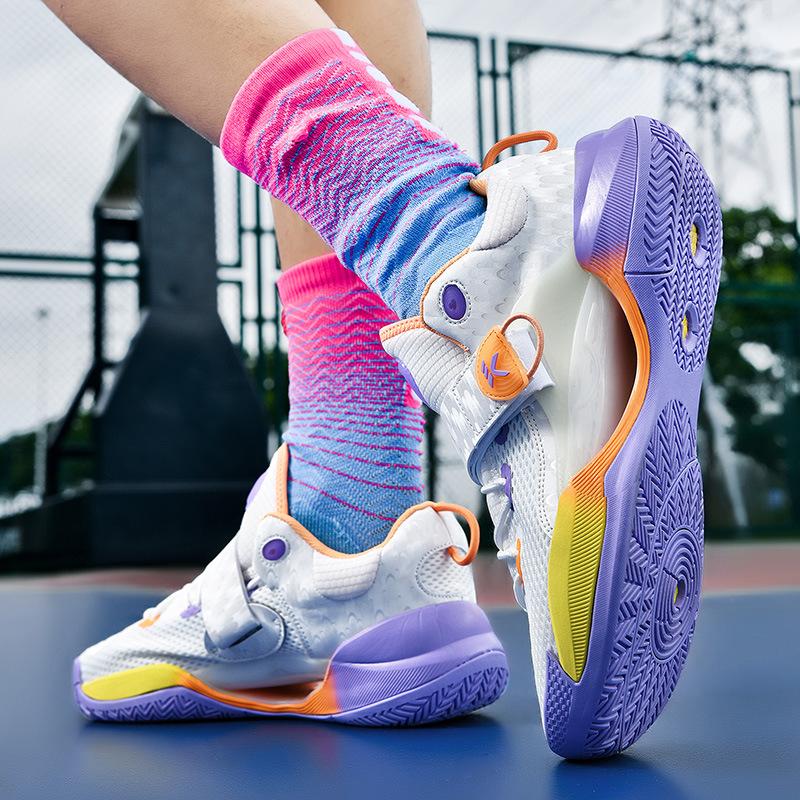 Children's Basketball Shoes Luminous Teen Men's 6 Sneakers 7 Middle and Older Children's 8 Boys 9 Running Shoes 10 Students Summer 15 Years Old