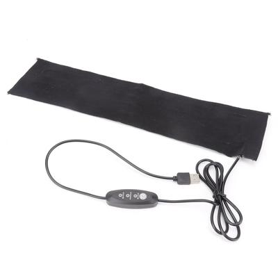 USB Heat Pad Heater Thermal Shoulder Back Pain 3 Temperature Settings Foldable Washable Quick Heating Portable Pets 5V 40x10cm Cable. Abdominal Wrap