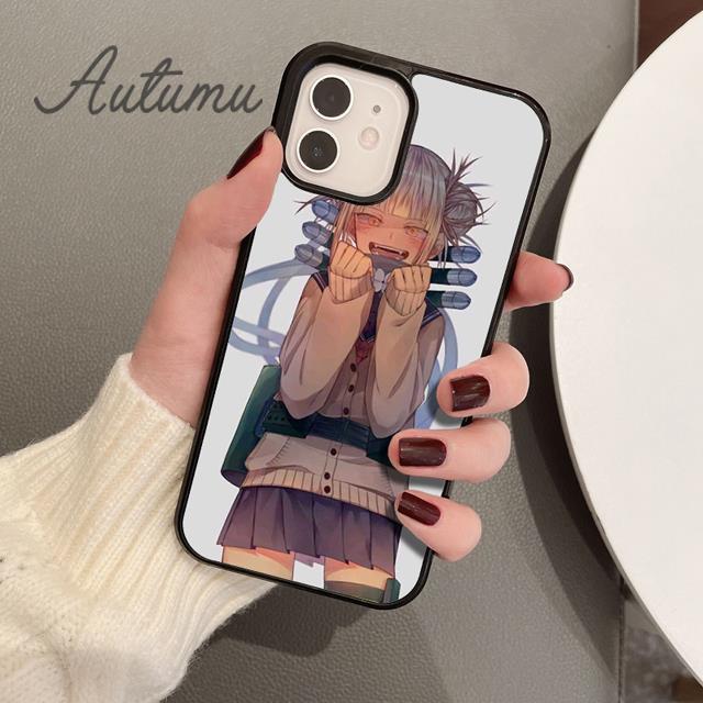 Himiko Toga Manga Phone Case for iPhone 11 12 13 14 Pro Max Mini X XR XS SE 2020 6S 7 8 Plus Samsung Galaxy S21 S22 Cover Shell