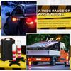 6 Pcs LED Road Flares Emergency Warning Light Bright Red Highway Beacon Safety Strobe Light Roadside Flares Lights With Magnetic Bases And Detachable