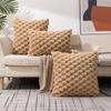 Cushion Cover Cozy Plush Pillow Cover Tufted for Sofa Living Room Decoration Cushion Cover Nordic Home Decor Winter Pillowcase