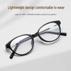 Trendy Cat-Eye Blue Light Glasses with Face-Slimming Design & Flat Lenses