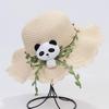 Women's Wide Brim Straw Sun Hat - Foldable Beach & Vacation Hat