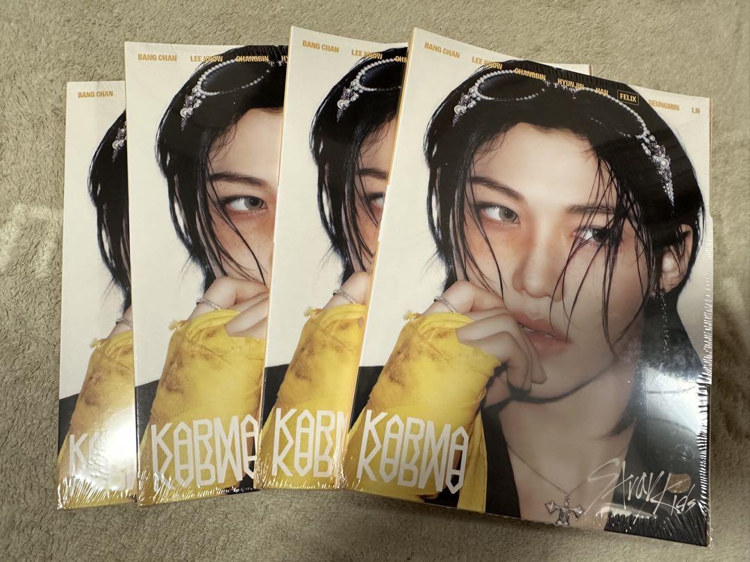 

[USED] straykids karma accordion felix 4 pieces