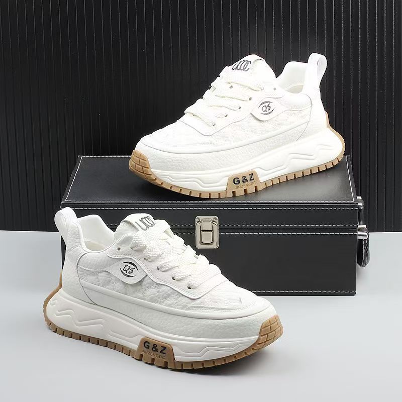 

2026 Luxury Brands Men s Running Shoes Outdoor Autumn Casual Shoes Cushioning Men Sneakers Plus Size Basic Winter Walking Shoes 39 білий