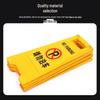 Cuidado com Placas de Aviso de Piso Escorregadio (2 pacotes) Plugue CN (adaptador incluso)