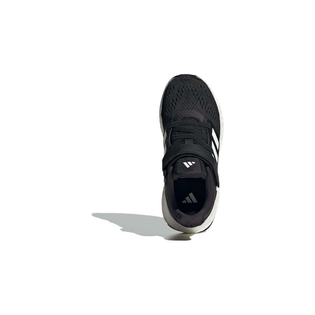 Adidas Pureboost Running Mesh Durable Breathable Low Top Kids Running Shoes Kids Sneakers Black White ID8494