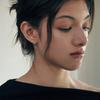 [925 silver] Deux.silver.201 / mini cote earring (gold)