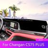 For Changan CS75 Plus 2020 Car Dashboard Cover Mat Pad Dashmat Avoid Light Pad Sun Shade Instrument Panel Carpets Accessories