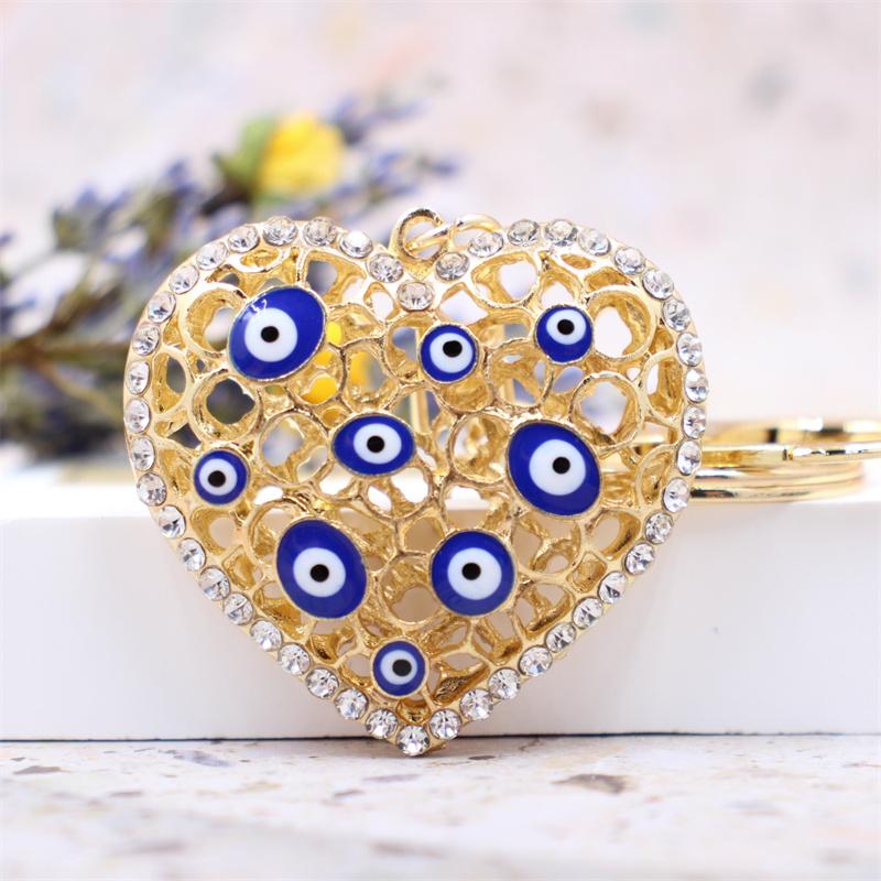 Rhinestone Flamingo Keychain Flamingo Pendant Keychain Rhinestone Crystal Keyring Car Key Chain Key Holder Handbag Purse Charm