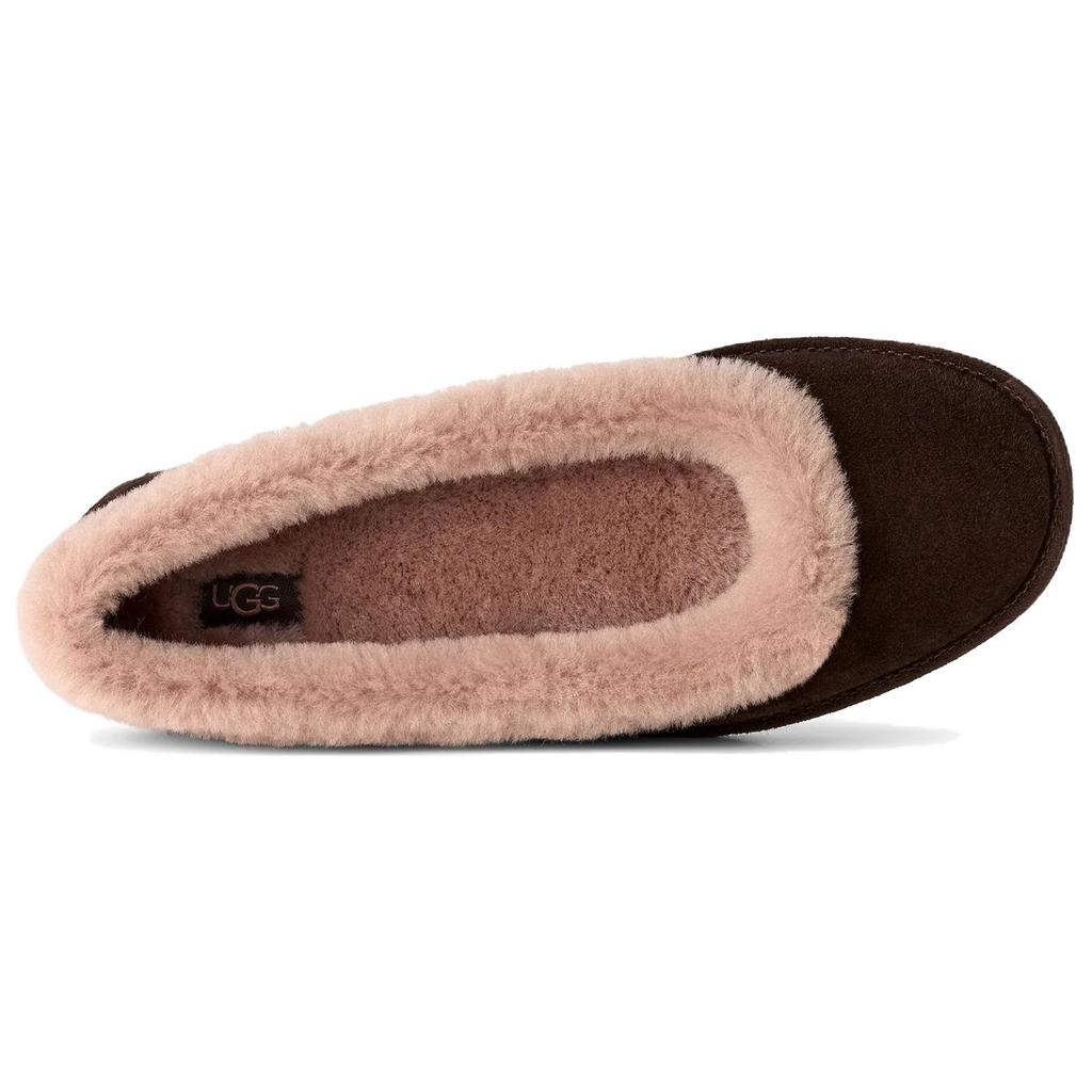 (WMNS) UGG Zora Ballet Flat 'Dusted Cocoa' Women's 1178111-DDC