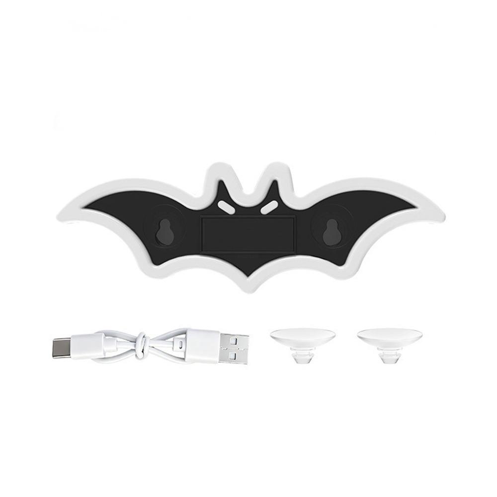 Dynamic Gradient Car Bat Shaped Ambient Lamp Wireless Car Window Neon Light  Car Interior