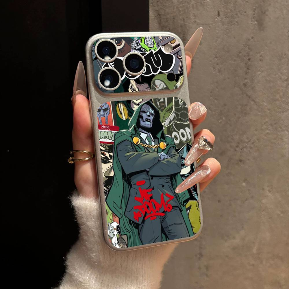 

MF-DOOM Rapper Wrap Sticker For IPhone17 Pro/17pro Max Phone Decal Skin Rear Protector Case Film Full Cover iPhone 17 Pro