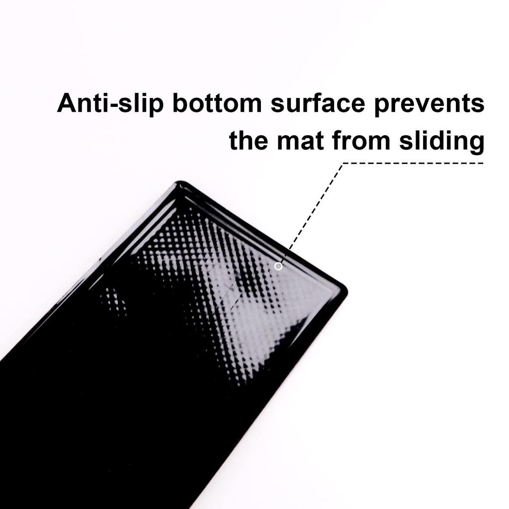 KUNGKIC Rubber Interior Mat for Toyota GR86 ZN8 and Subaru BRZ ZD8 Protective Rubber Mat for Door Pockets and Cup Interior Parts Non-Slip (2021, 2022,