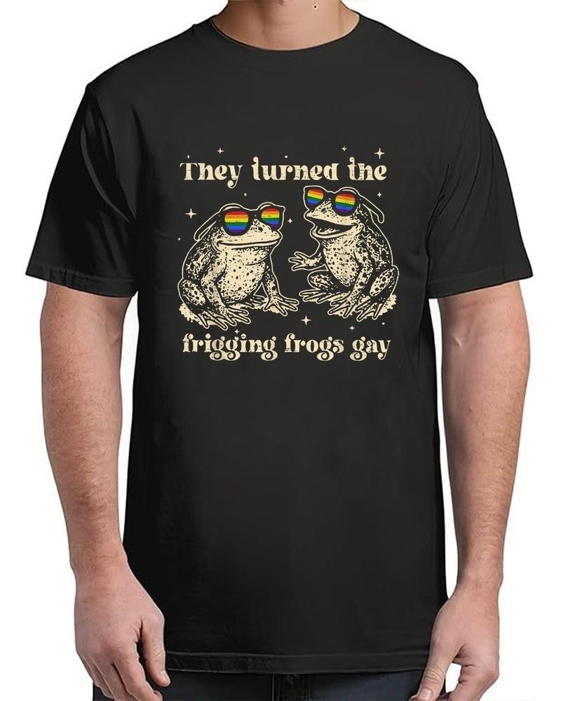 Funny Gay Pride LGBTQ Vintage Adult S-4XL Unisex T-Shirt